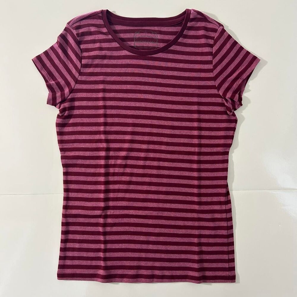 High-sierra Women's Burgundy and Pink T-shirt